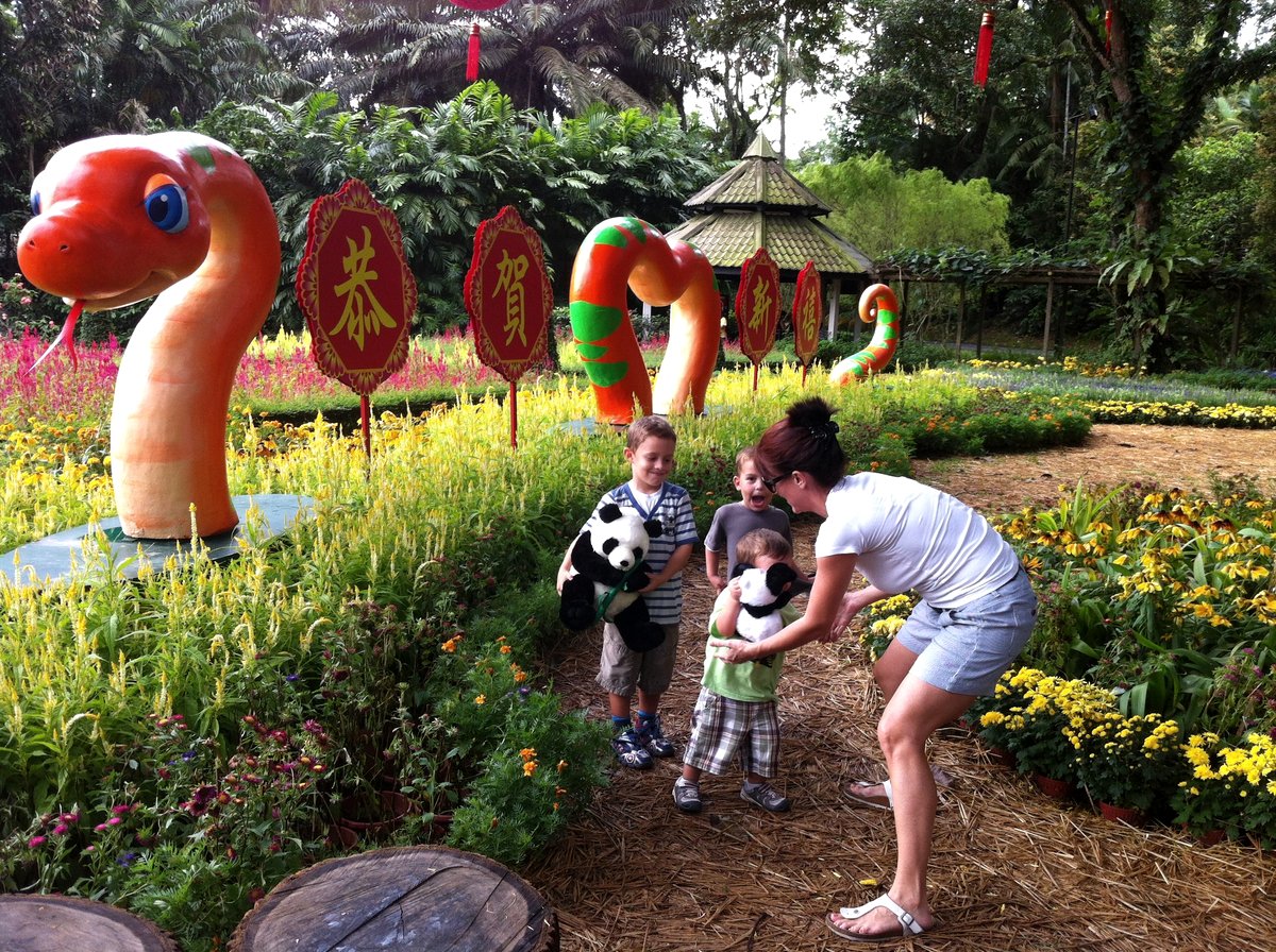 Singapore — Chinese New Year with the boys